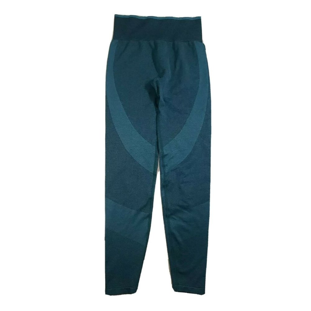 Victoria's Secret Green Seamless Workout Compression Leggings Yoga Pants Small
